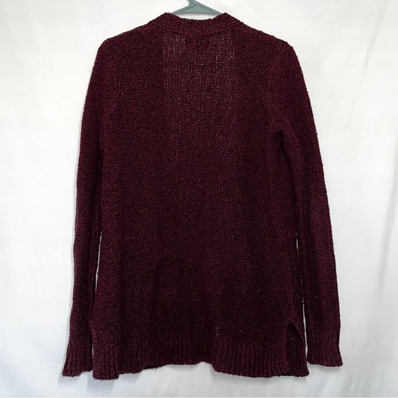COPY - Hollister Burgundy Open-Front Cardigan - Picture 3 of 3